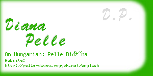 diana pelle business card